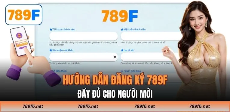 Hướng dẫn đăng ký 789F đầy đủ cho người mới