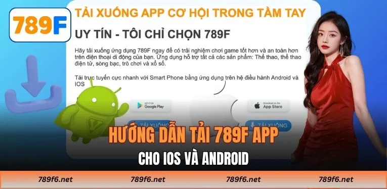 Hướng dẫn tải 789F App cho iOS và Android